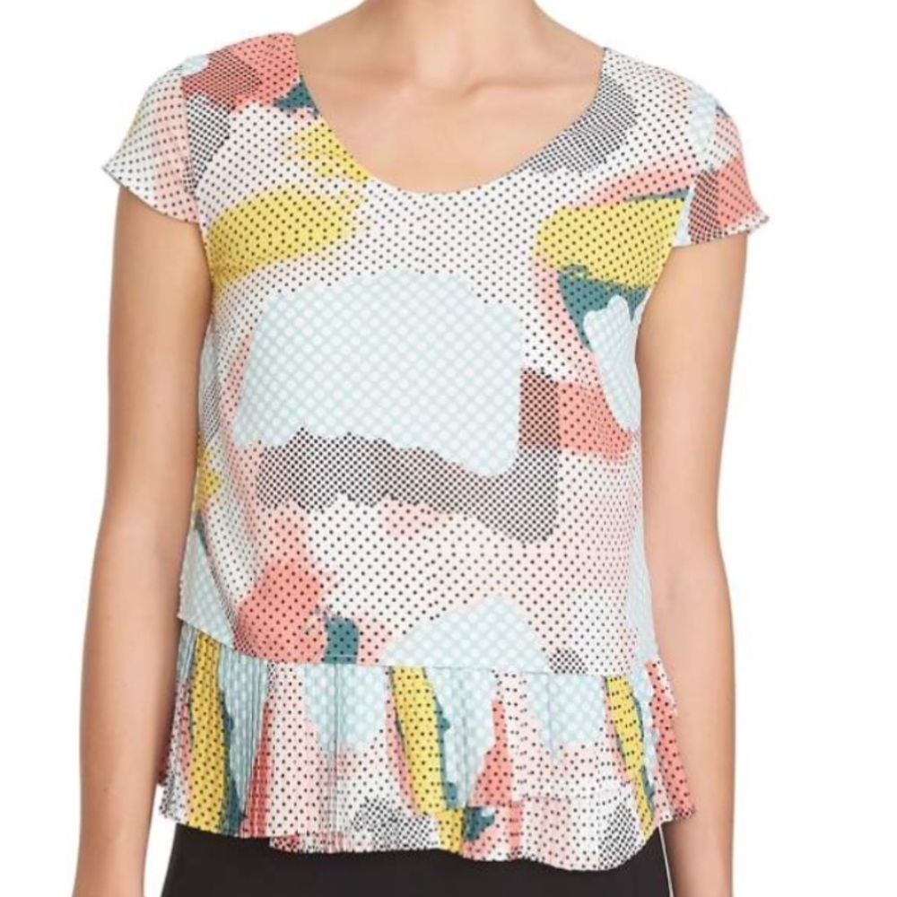 Rainbow Pintuck Blouse